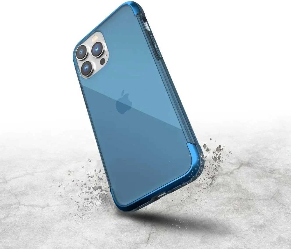 Raptic X-Doria Air Apple iPhone 14 Pro Max armored dėklas telefonui mėlynos spalvos