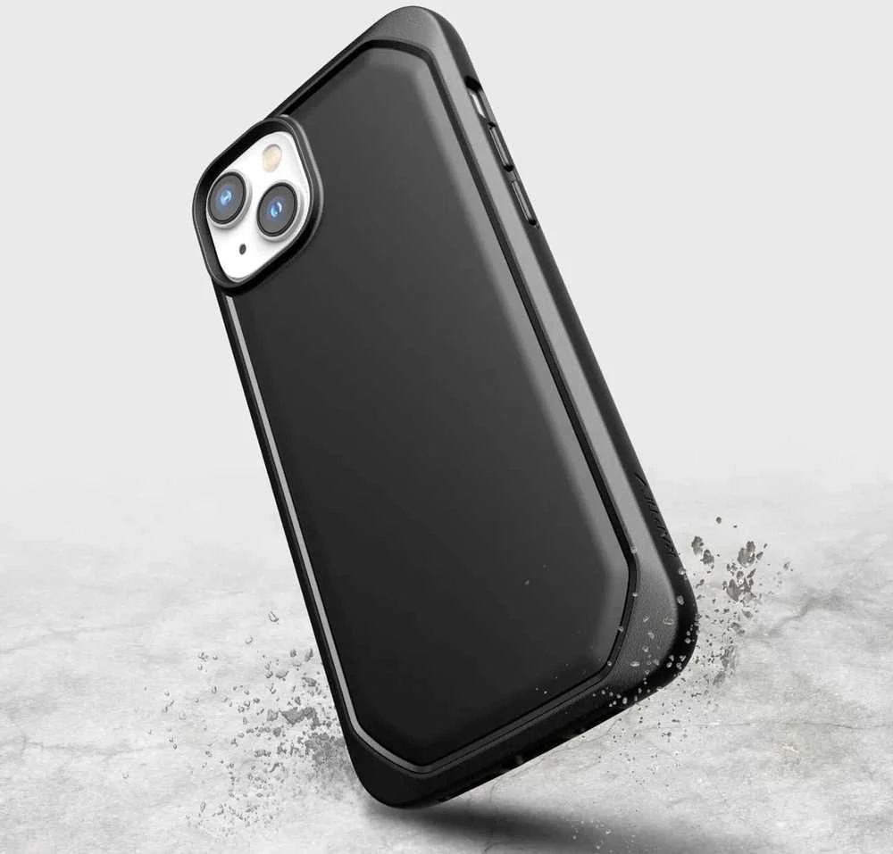 Raptic X-Doria Slim Apple iPhone 14 Plus dėklas telefonui juodos spalvos