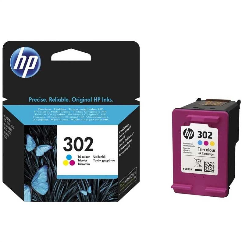 Hewlett Packard (HP) HP 302 trispalvė rašalinė