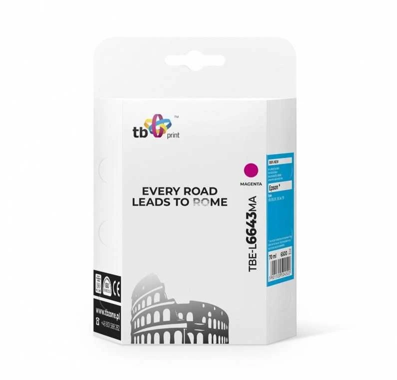 EPSON T6643 rausvos spalvos rašalinė