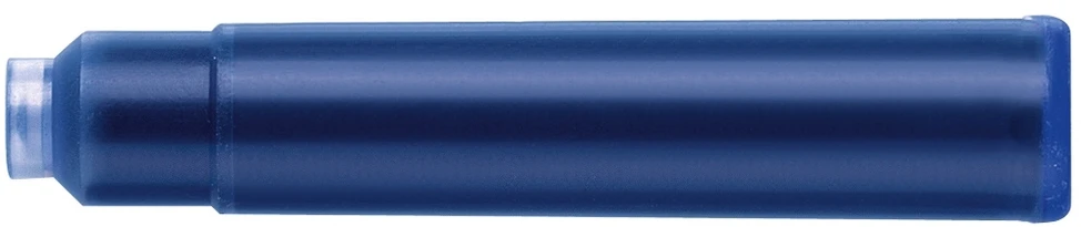 Rašalo kapsulės Faber-Castell, 6vnt., mėlynos spalvos