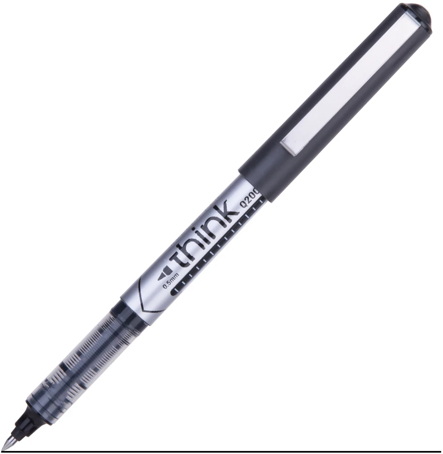 Rašiklis Deli Q20020 0,5 mm juodos spalvos