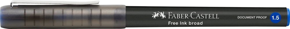 Rašiklis Faber-Castell, 1.5mm, mėlynos spalvos