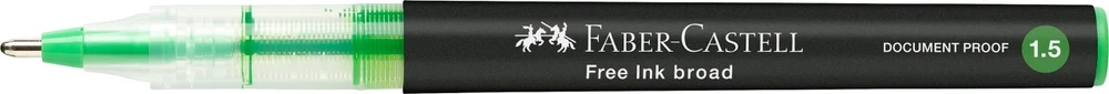Rašiklis Faber-Castell, 1.5mm, šviesiai žalios spalvos