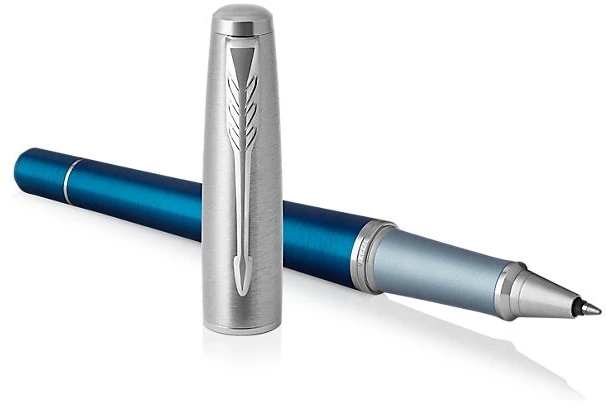 *Rašiklis Parker Urban Premium Dark Mėlyna CT Fine Juodas