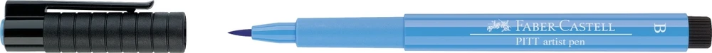 Rašiklis piešimui Faber-Castell PITT Artist Pen B, teptukinis, #146 Sky Mėlyna