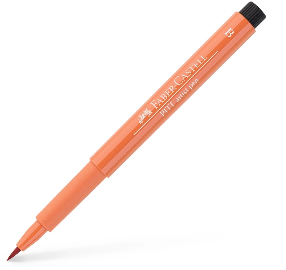 Rašiklis piešimui Faber-Castell PITT Artist Pen B, teptukinis, #189 Cinnamon