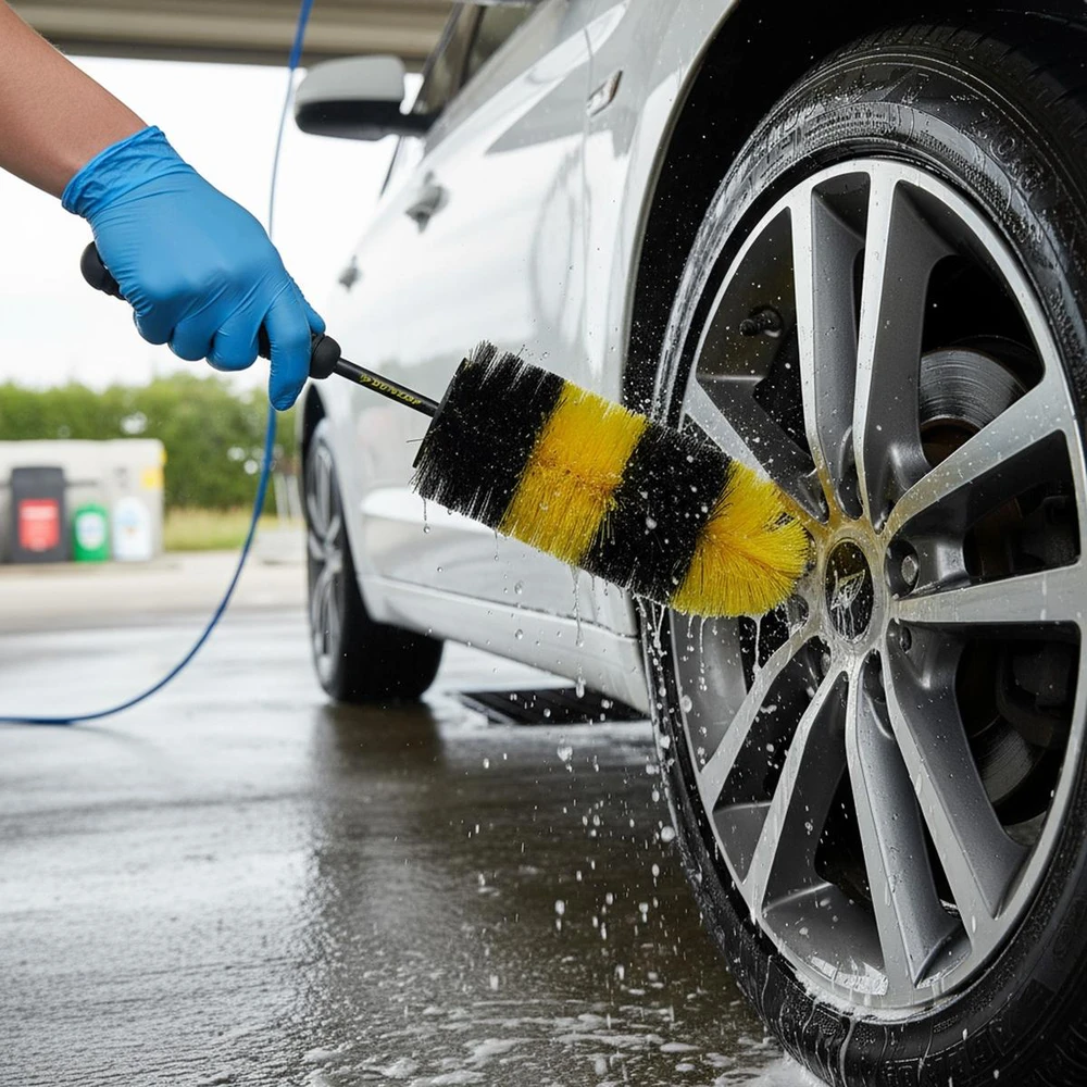 Dunlop šepečių komplektas ratlankiams plauti 46 cm