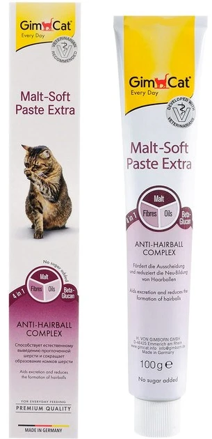 Gimcat GIMPET MALT SOFT EXTRA PROF. pasta katėms 100g