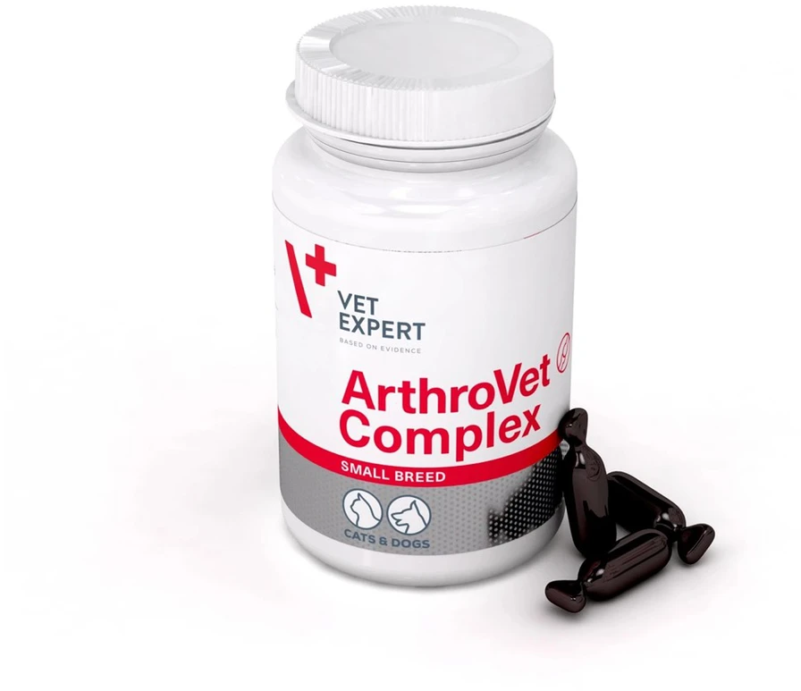 Raw Paleo VETEXPERT ArthroVet Collagen Small breed – papildai šunims ir katėms – 60 tablečių