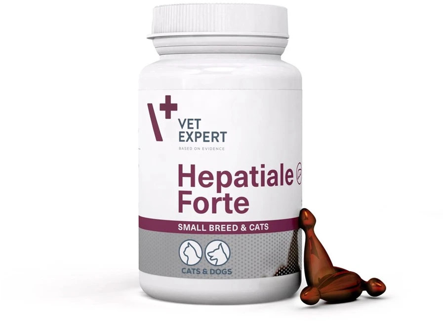 Raw Paleo VETEXPERT Hepatiale forte Small breed – papildai šunims ir katėms – 40 tablečių