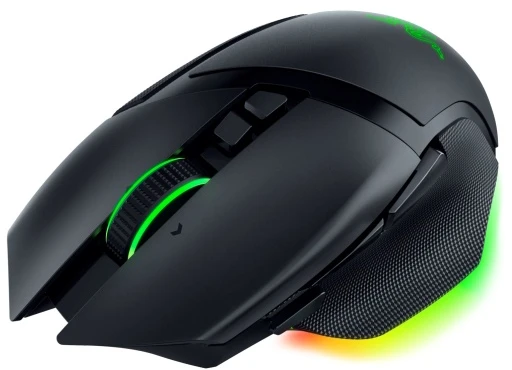 Razer Basilisk V3 Pro Belaidė/Laidinė žaidimų pelė RF belaidė+Bluetooth+USB-C, 30000 DPI, Juoda