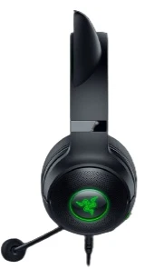 Razer Kraken Kitty V2 Laidinės žaidimų ausinės, Juoda
