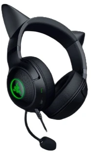Razer Kraken Kitty V2 Laidinės žaidimų ausinės, Juoda