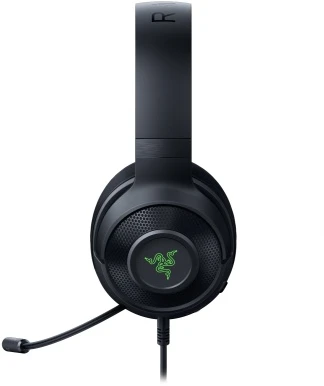 Razer Kraken V3 X Laidinės žaidimų ausinės, USB Type-A, Juoda