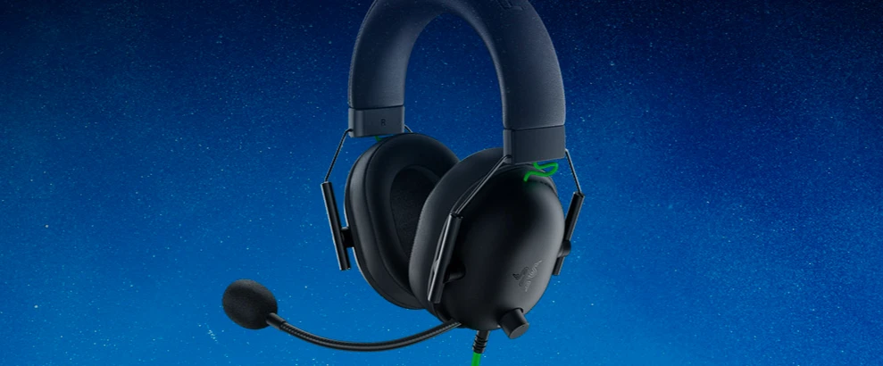 Žaidimų ausinės Razer BlackShark V2 X, Juodos spalvos