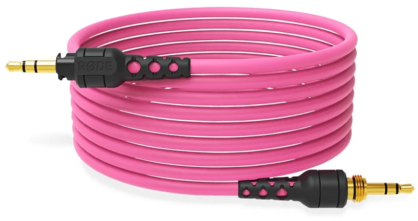 RØDE Rode NTH-Cable24 pink garso kabelis 2,4 m 3.5mm TRS Rožinė