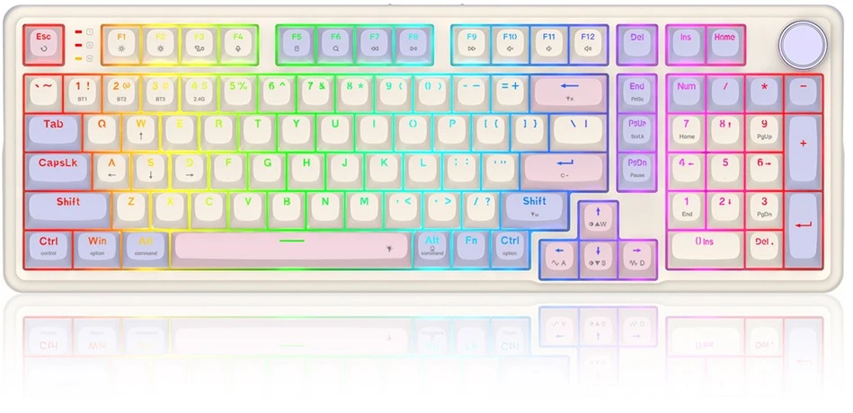 Klaviatūra žaidimams Redragon K768VI-WL EISA 100
