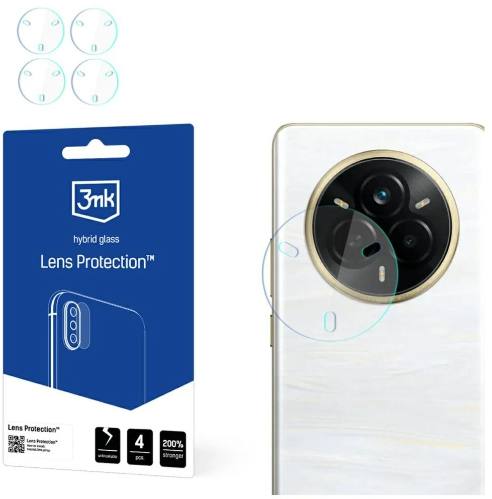 „Realme 14 Pro+ 3mk“ objektyvo apsaugos kameros stiklas