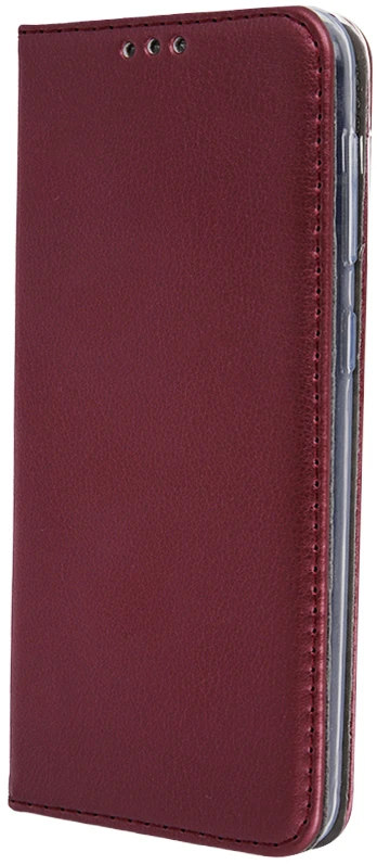Išmanusis magnetinis dėklas, skirtas Realme C67 4G, bordo spalvos