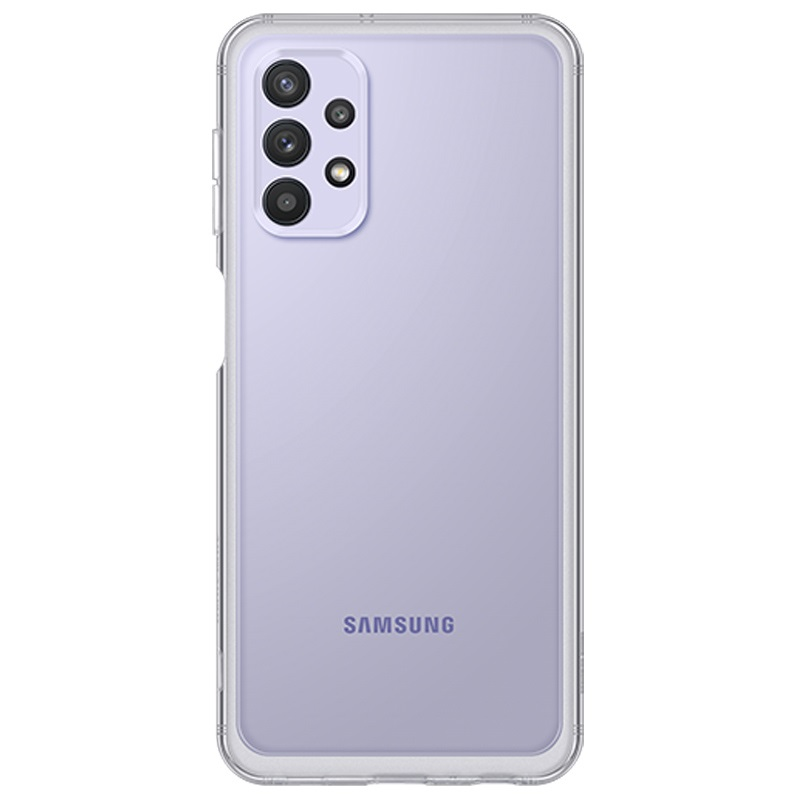 Reals Case ultra 1 mm apsauginis silikoninis dėklas skirtas Samsung A325 Galaxy A32 4G skaidrus