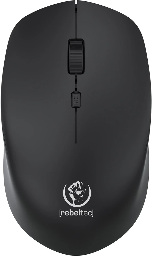 Rebeltec belaidė pelė ORION 2.4G Bluetooth 400mAh juoda