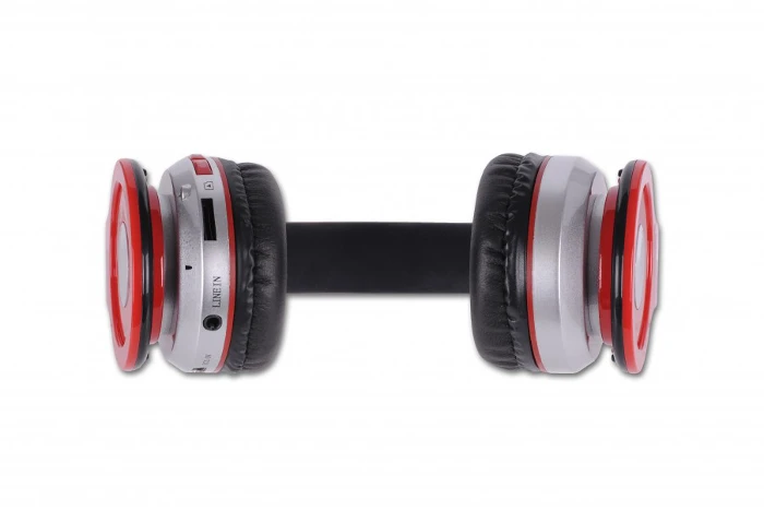 Rebeltec Bluetooth ausinės Crystal raudonos spalvos