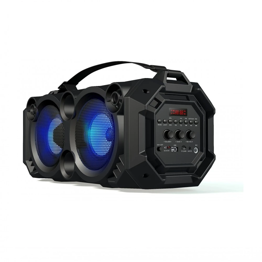 Nešiojama kolonėlė  Rebeltec SoundBox 460, Juodos spalvos