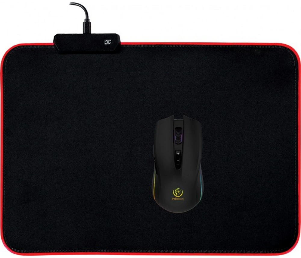 Rebeltec pelės kilimėlis LED SLIDER M