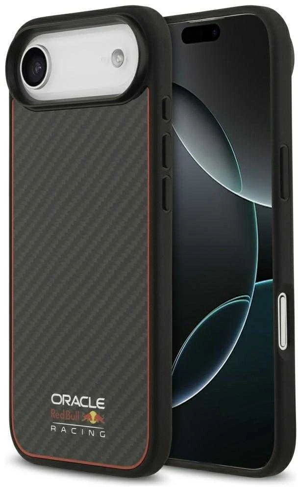 Red Bull Raudona Bull Dėklas Raudona Bull Kevlar Logo Matt MagSafe skirtas Apple iPhone Air juodos spalvos