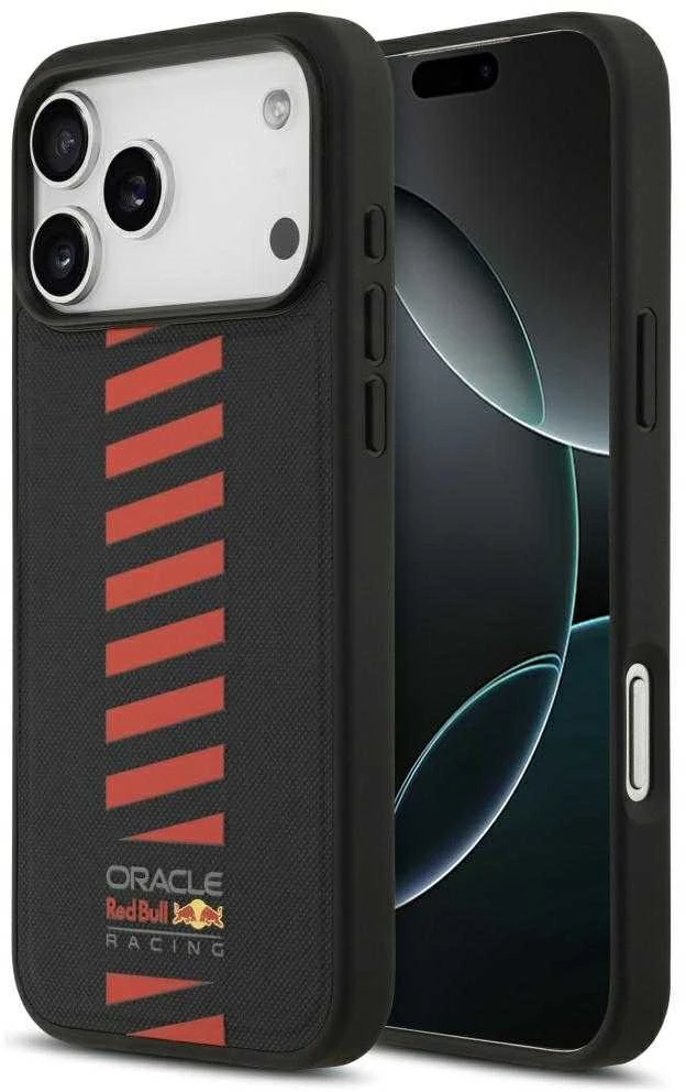 Red Bull Raudona Bull Dėklas Raudona Bull Meshed Powerbar MagSafe Apple iPhone 17 Pro Max navy