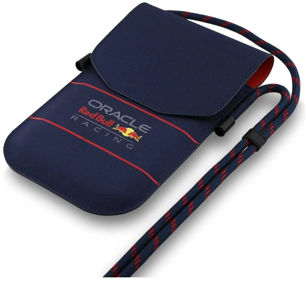 Red Bull Raudona Bull telefono krepšys Raudona Bull Logo & Lines navy