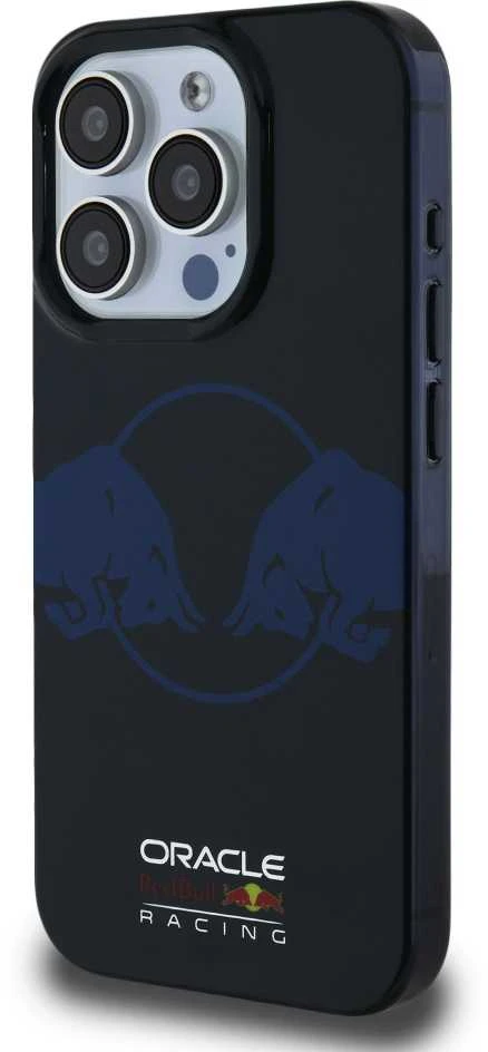Red Bull Raudona Bull Raudona Bull PC/TPU Two Bulls Magsafe dėklas jūsų Apple iPhone 15 Pro Max mėlynos spalvos