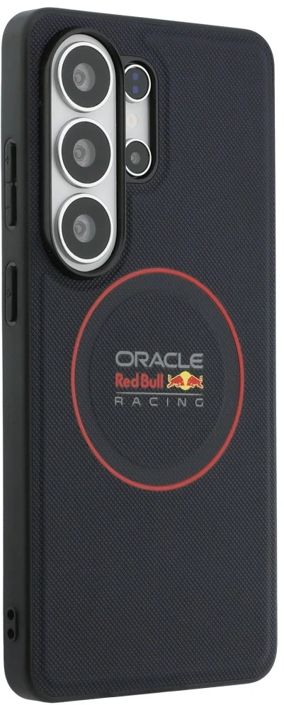 Red Bull Raudona Bull dėklas Raudonas Bull Meshed Raudonas žiedas MagSafe, skirtas Samsung Galaxy S26 Ultra, tamsiai mėlynas