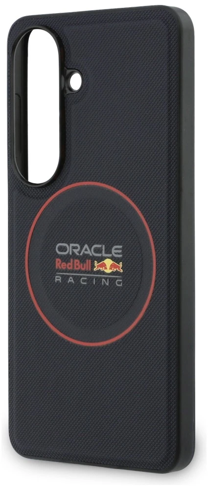 Red Bull Raudona Bull Dėklas Raudona Bull Meshed Raudona Ring MagSafe skirtas Samsung Galaxy S26 navy mėlynas