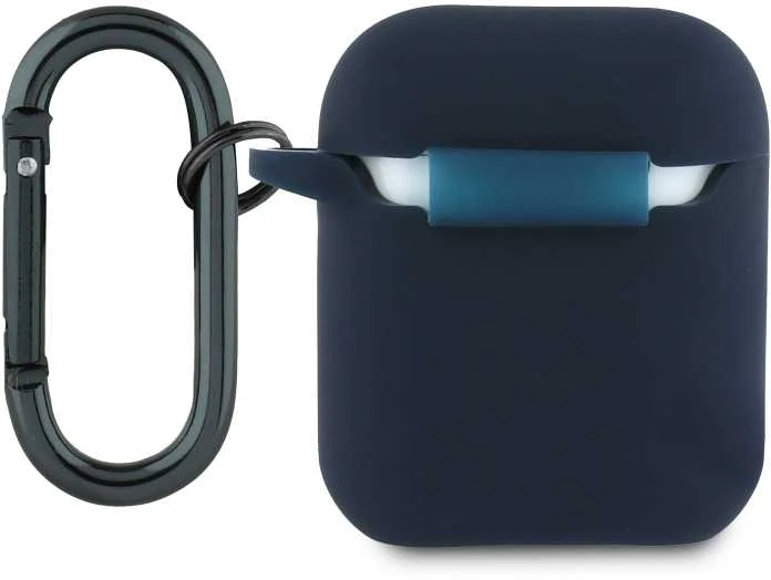 Red Bull Raudona Bull Raudona Bull silikoninis dėklas ausinėms Apple AirPods 1/2 mėlynos spalvos