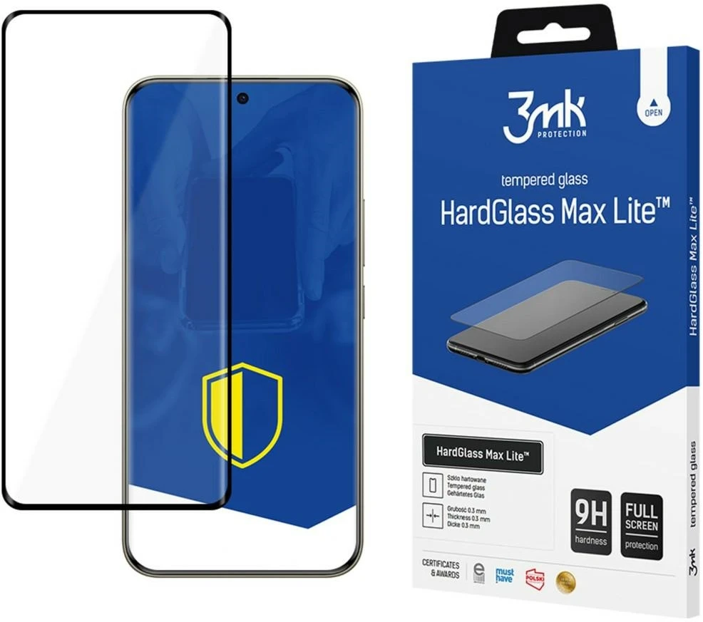 3Mk apsauga Redmi Note 15 Pro+ - 3mk HardGlass Max Lite Juodas