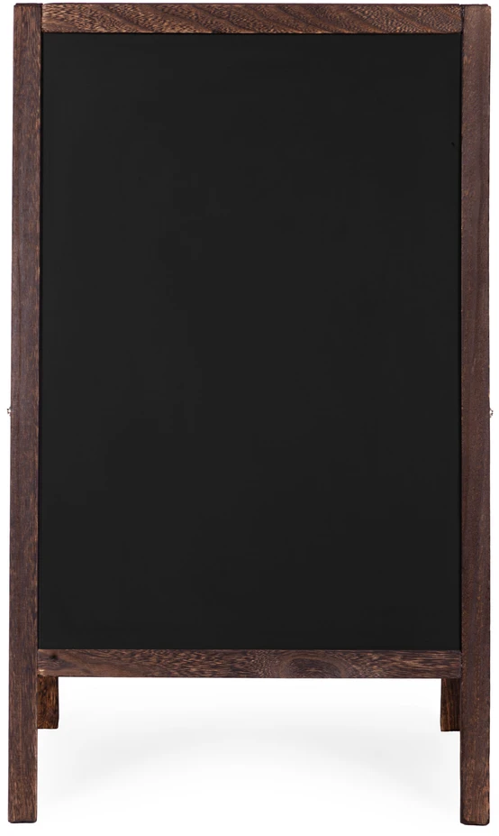 Reklaminis A formos stovas 83×50 cm, dvipusė kreidinė lenta, ModernHome