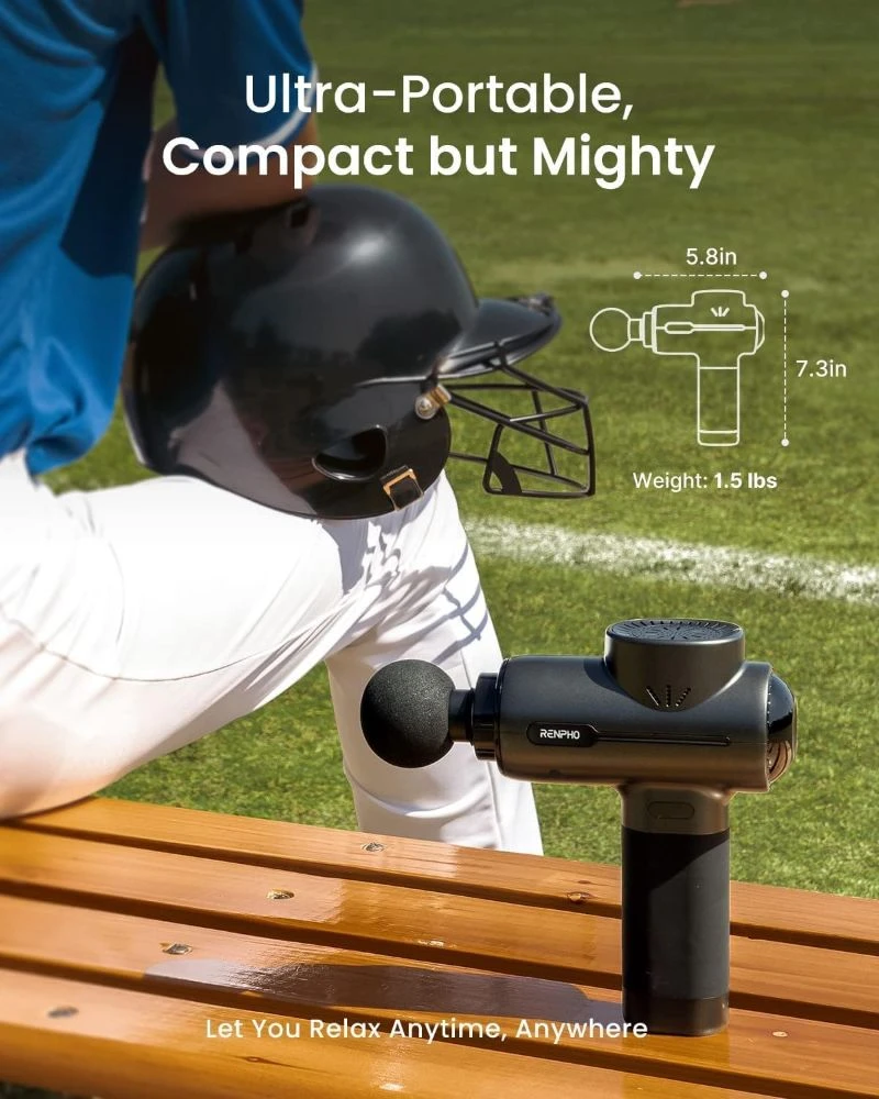 RENPHO Active Massage Gun GM171 Juodas