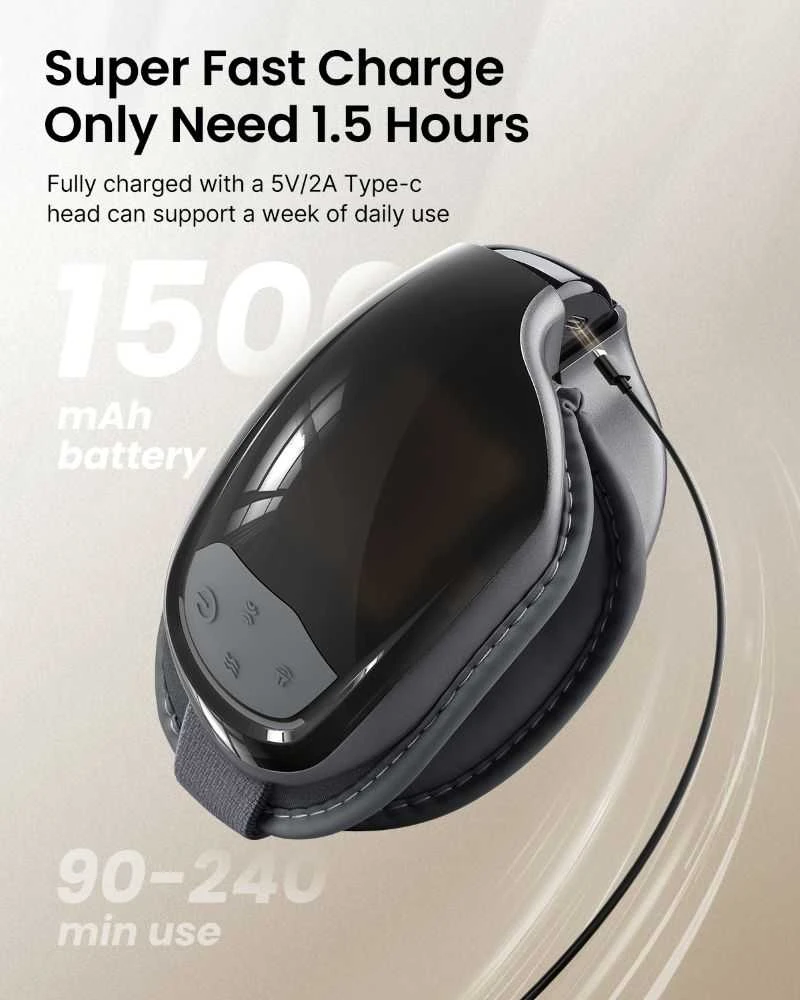 RENPHO Eyeris 3 Eye Massager Juodas