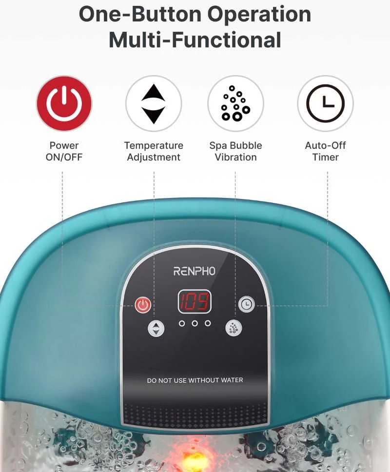 RENPHO Foot Spa Bath Massager X002
