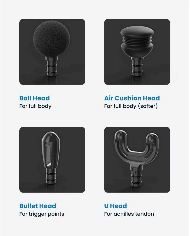 Nezatříděno Sveikata ir asmeninė priežiūra - Renpho Massage Gun Edge Mini (kompaktiškas, keli greičiai, juodas)