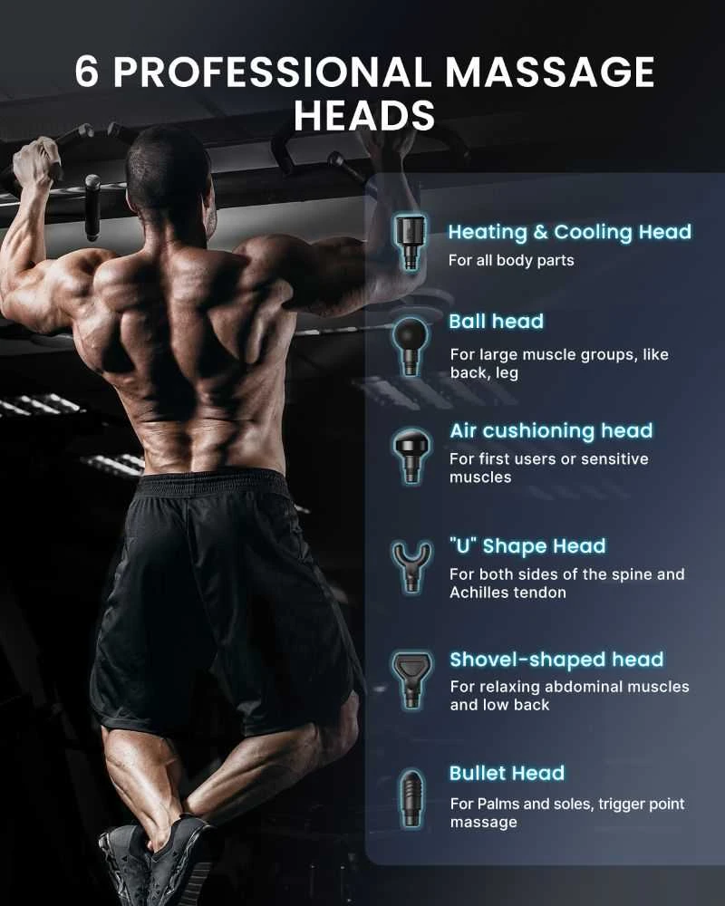 RENPHO Thermacool Power+ masažinis pistoletas