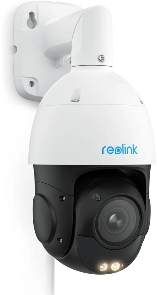 Reolink | 4K 360° automatinio sekimo PoE kamera su 5X optiniu priartinimu | P840 | 8 MP | f=2,7–13,5 mm/maks. F1.6 | Maitinimas per Ethernet (PoE) | IP66 | H.265/H.264 | Micro SD, maks. 256 GB