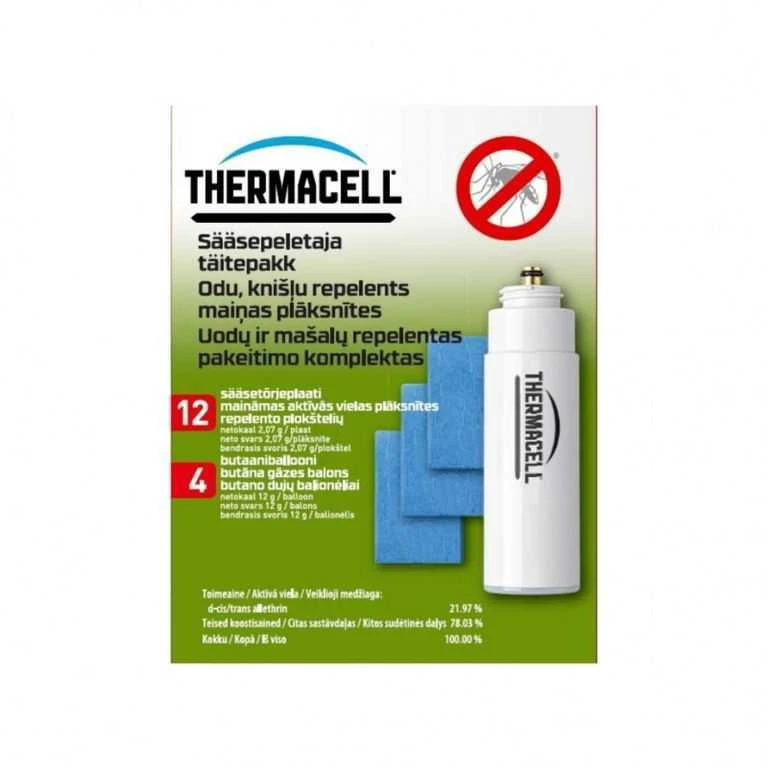 Thermacell Uodų repelento papildymas, apsauga iki 48 valandų