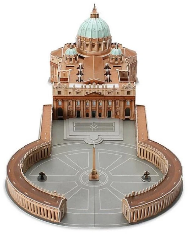 Dėlionė Revell 3D spatial puzzle St. Peter's Basilica Vatican 68 ele68 ZA5435