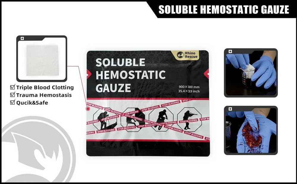 Rhino Rescue Bleeding Control Kit – Kraujavimo kontrolės rinkinys