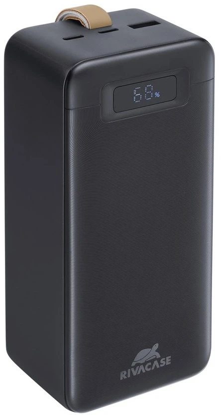 RIA Rivacase VA1084 nešiojamasis įkroviklis Ličio polimeras (LiPo) 40000 mAh Juoda