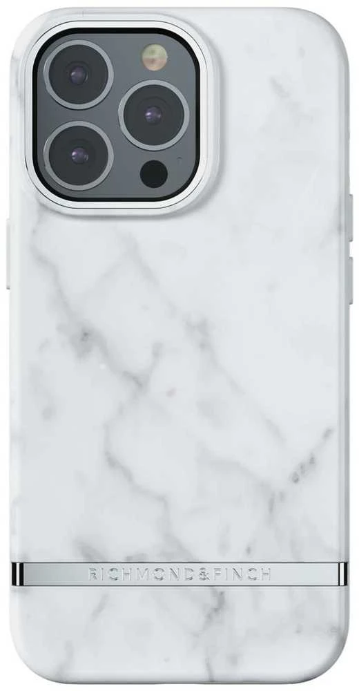 Dėklas Richmond & Finch iPhone 13 Pro Freedom Case, Baltas Marble