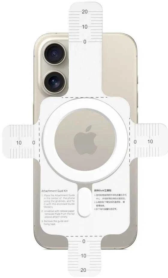 „Ring Tech-Protect MMP-100“ su „MagSafe“ (2 vnt.) – baltas ir juodas
